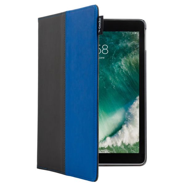 Gecko Covers Easy-Click Bookcase iPad (2017) / (2018) - Zwart / Blauw