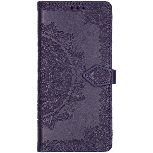 Mandala Bookcase Samsung Galaxy A71 - Paars