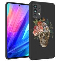 iMoshion Design hoesje Samsung Galaxy A52(s) (5G/4G) - Doodshoofd - Multicolor