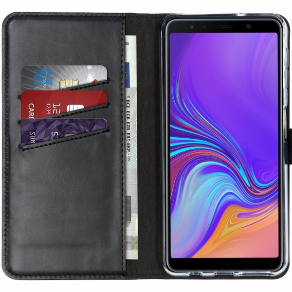 Selencia Echt Lederen Bookcase Samsung Galaxy A7 (2018)