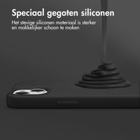 Accezz Liquid Silicone Backcover met MagSafe iPhone 12 (Pro)