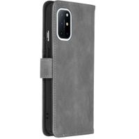 iMoshion Luxe Bookcase OnePlus 8T - Grijs