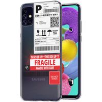 iMoshion Design hoesje Samsung Galaxy A51 - Label