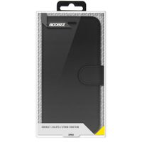 Accezz Wallet Softcase Bookcase iPhone 12 Mini - Zwart