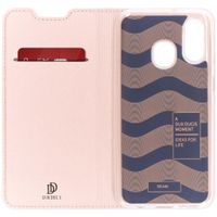 Dux Ducis Slim Softcase Bookcase Samsung Galaxy A40 - Rosé Goud