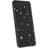 iMoshion Design hoesje Samsung Galaxy A20e - Sterren / Zwart