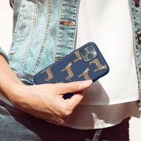 iMoshion Design hoesje Samsung Galaxy A50 / A30s - Luipaard - Blauw