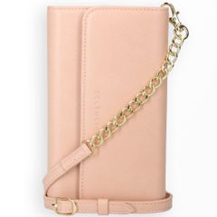 Selencia Uitneembare Vegan Lederen Clutch iPhone 12 (Pro) - Roze