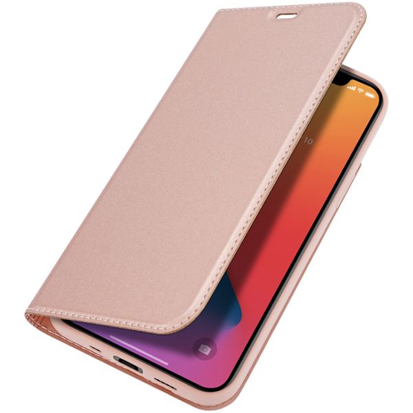 Dux Ducis Slim Softcase Bookcase iPhone 12 Mini - Rosé Goud