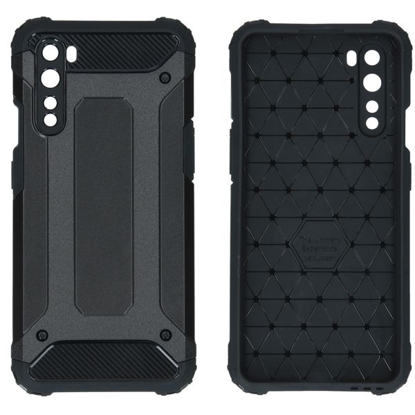 iMoshion Rugged Xtreme Backcover OnePlus Nord - Zwart