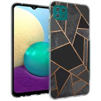 iMoshion Design hoesje Samsung Galaxy A22 (5G) - Grafisch Koper / Zwart