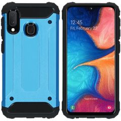 iMoshion Rugged Xtreme Backcover Samsung Galaxy A20e - Lichtblauw