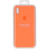 Apple Silicone Backcover iPhone Xs Max - Papaya