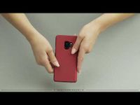 Effen Backcover Samsung Galaxy A41 - Rood