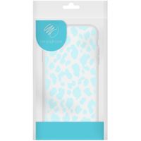 iMoshion Design hoesje Samsung Galaxy A50 / A30s - Luipaard - Blauw