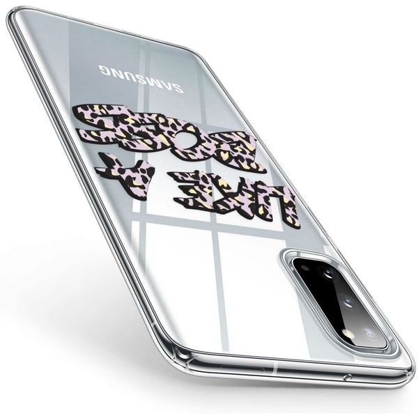 iMoshion Design hoesje Galaxy S20 - Like A Boss - Paars / Zwart