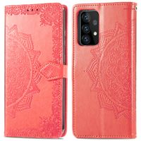 iMoshion Mandala Bookcase Samsung Galaxy A72 - Rood