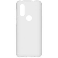 Softcase Backcover Motorola One Vision - Transparant