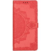 Mandala Bookcase Samsung Galaxy A71 - Rood