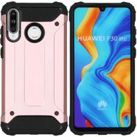 iMoshion Rugged Xtreme Backcover Huawei P30 Lite - Rosé Goud