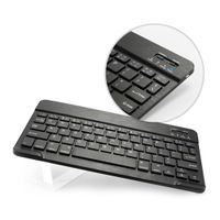 Bluetooth Keyboard Bookcase iPad 2 / 3 / 4 - Zwart