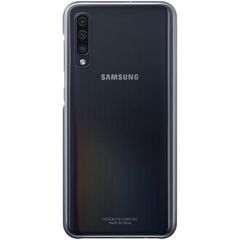 Samsung Originele Gradation Backcover Galaxy A50 / A30s - Zwart / Paars