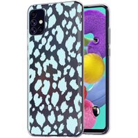 iMoshion Design hoesje Samsung Galaxy A51 - Luipaard - Blauw