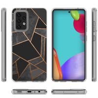 iMoshion Design hoesje voor Samsung Galaxy A52(s) (5G/4G) - Grafisch Koper / Zwart