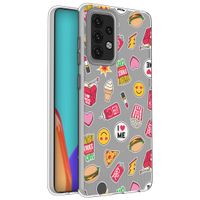 iMoshion Design hoesje Samsung Galaxy A52(s) (5G/4G) - Fastfood - Multicolor