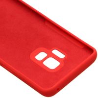 Accezz Liquid Silicone Backcover Samsung Galaxy S9 - Rood