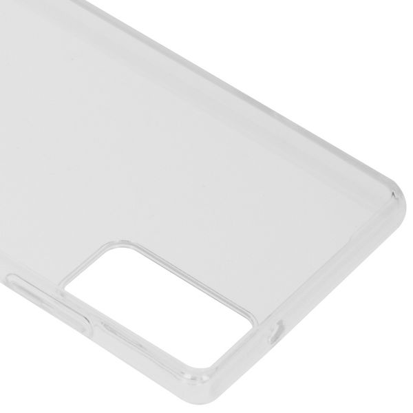 Softcase Backcover Samsung Galaxy Note 20 - Transparant