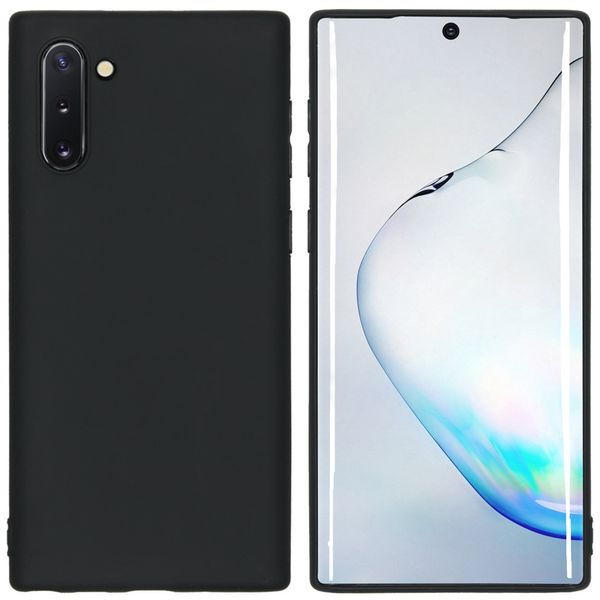 iMoshion Color Backcover Samsung Galaxy Note 10 - Zwart