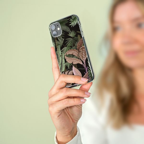 iMoshion Design hoesje Samsung Galaxy A72 - Jungle - Groen / Roze