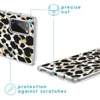 iMoshion Design hoesje Samsung Galaxy S20 - Luipaard / Zwart