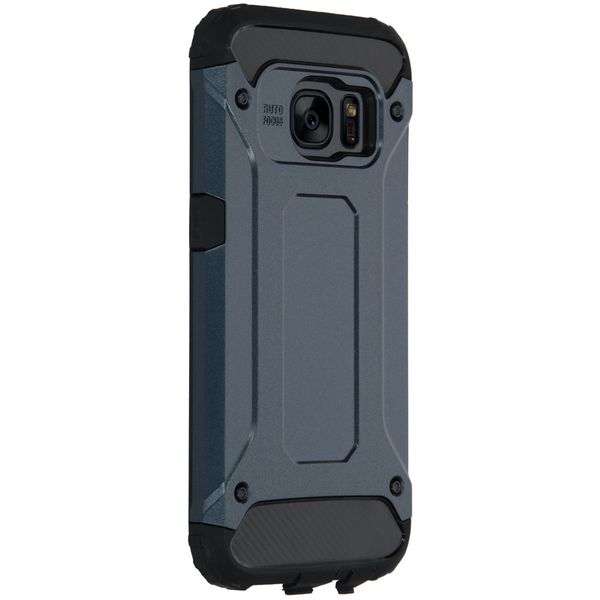 iMoshion Rugged Xtreme Backcover Samsung Galaxy S7 - Donkerblauw