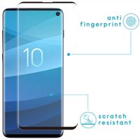 iMoshion Screenprotector Gehard Glas 2 pack Samsung Galaxy S10