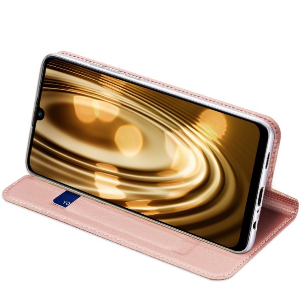 Dux Ducis Slim Softcase Bookcase Huawei P Smart (2020) - Rosé Goud