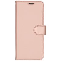 Accezz Wallet Softcase Bookcase Motorola One Vision - Rose Goud