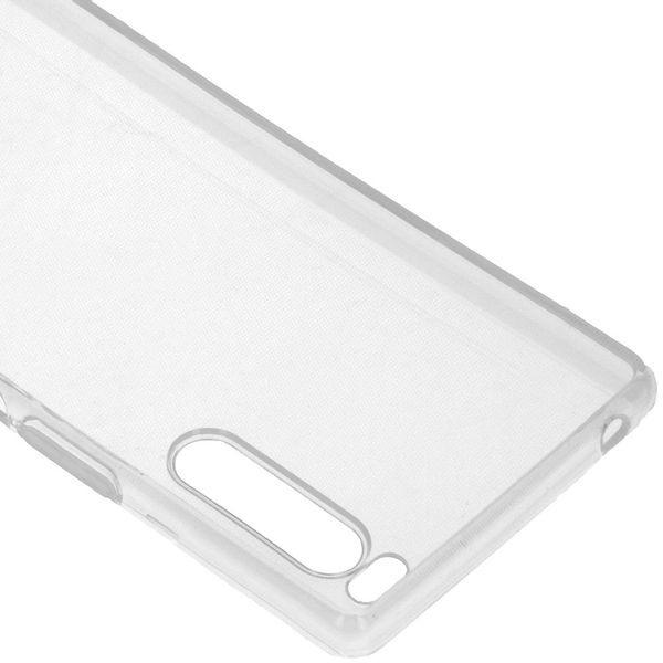 Softcase Backcover Sony Xperia 5 - Transparant