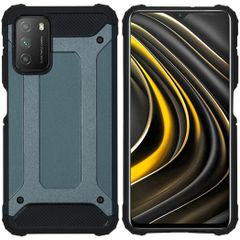 iMoshion Rugged Xtreme Backcover Xiaomi Poco M3 - Donkerblauw