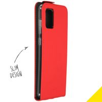 Accezz Flipcase Samsung Galaxy A71 - Rood