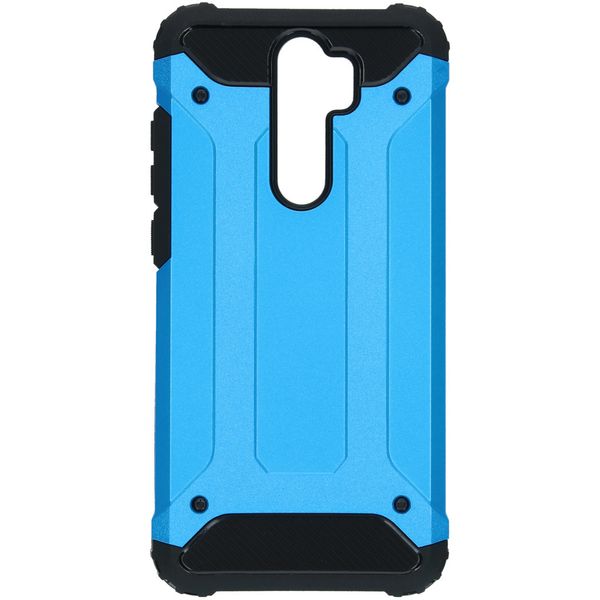 iMoshion Rugged Xtreme Backcover Xiaomi Redmi Note 8 Pro - Lichtblauw