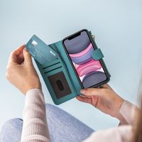 iMoshion Luxe Portemonnee iPhone SE (2022 / 2020) 8 / 7 - Turquoise