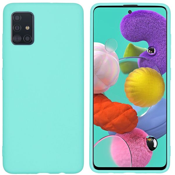 iMoshion Color Backcover Samsung Galaxy A51 - Mintgroen