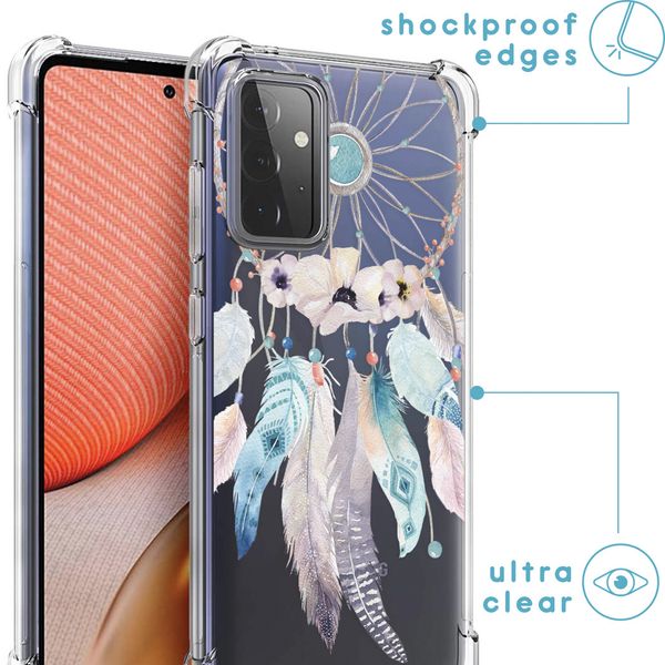 iMoshion Design hoesje met koord voor Samsung Galaxy A72 - Dromenvanger