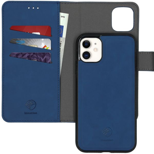 iMoshion Uitneembare 2-in-1 Luxe Bookcase iPhone 11 - Donkerblauw