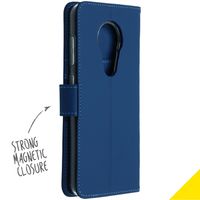 Accezz Wallet Softcase Bookcase Nokia 6.2 / Nokia 7.2 - Blauw