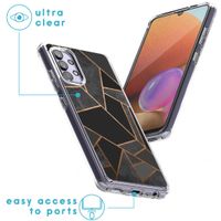 iMoshion Design hoesje Samsung Galaxy A32 (4G) - Grafisch Koper / Zwart