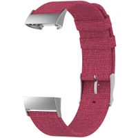 iMoshion Nylon bandje Fitbit Charge 3 / 4 - Roze