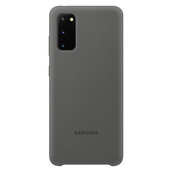 Samsung Originele Silicone Backcover Galaxy S20 - Grijs